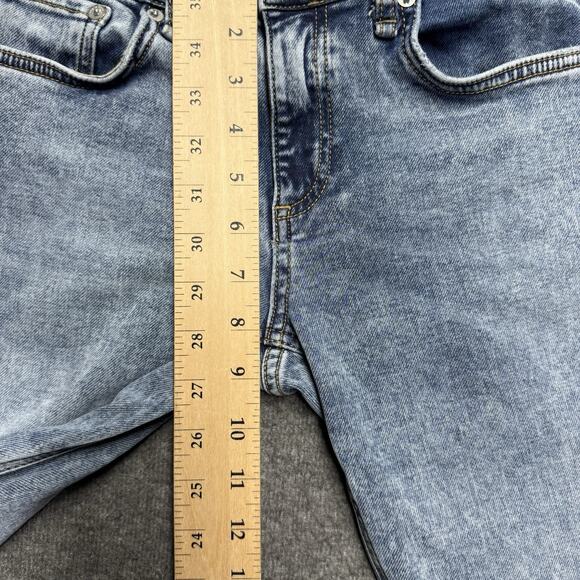 Rag & Bone Dre Low Rise Slim Boyfriend Jeans Womens 26 (30x29) Blue Stretch - Picture 8 of 9